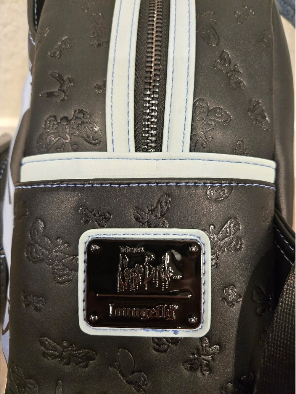 Corpse Bride Backpack with Blue Roses - Picture 4 of 8